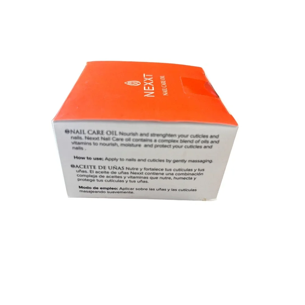 Nexxt Nail Care Oil 1.7oz‎ Orange White Strengthening Hydrating Spa Care